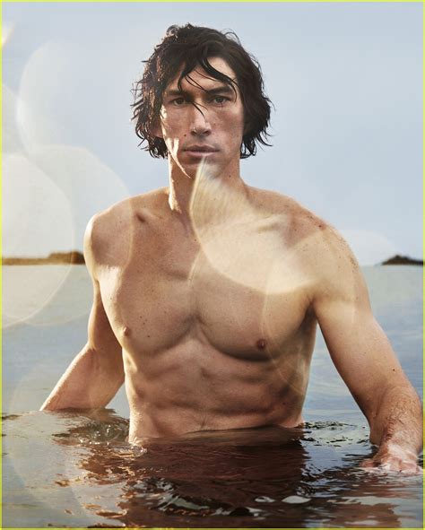 Adam Driver's Shirtless 'Burberry' Campaign Images .